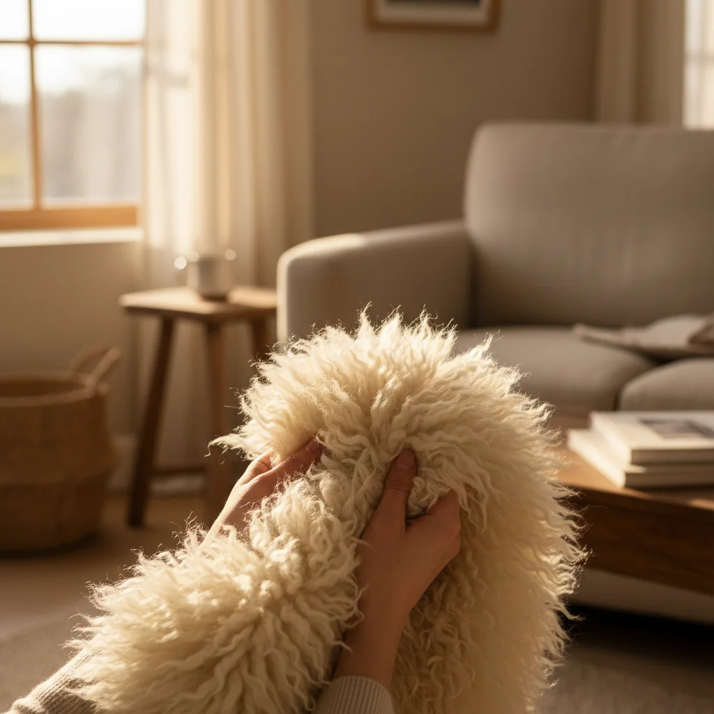 Польза изделий из натуральной овечьей шерсти