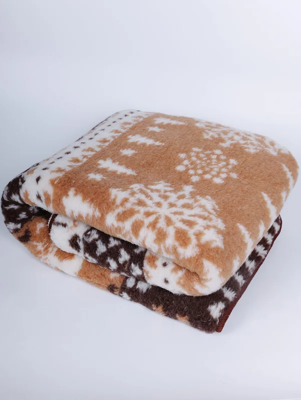 Одеяло детское "Тедди" из овечьей шерсти 140x110