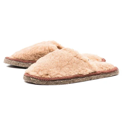 Тапочки домашние из верблюжьей шерсти