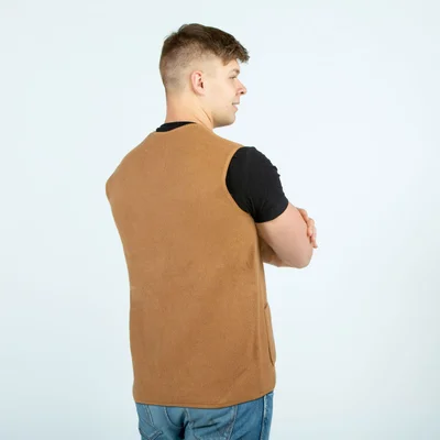 Жилет из верблюжьей шерсти мужской