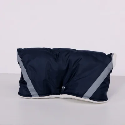 Муфта для коляски из овечьей шерсти Classic collection синяя