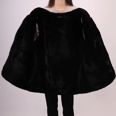 Жилет из овчины стеганый Premium из цельной овчины