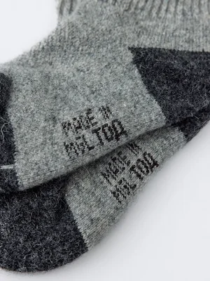 Носки детские из шерсти овцы "Меринос"