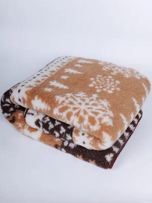 Одеяло детское "Тедди" из овечьей шерсти   140x110